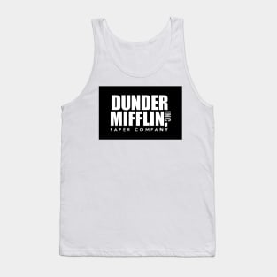 Dunder Mifflin Inc Paper Company Office Logo 2 Tank Top